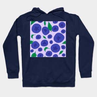 Cute Blueberries pattern Hoodie